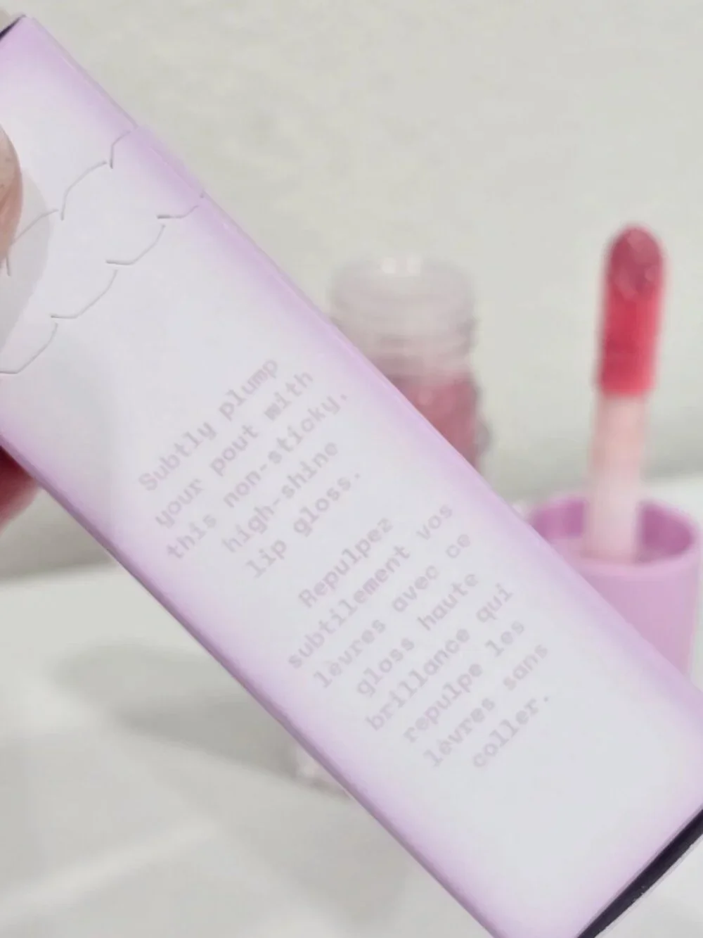 Item Beauty ✦ Ruled By Lip Gloss ✦ Moon High‑Shine Vegan Non‑Sticky Pink 4ml NWT
